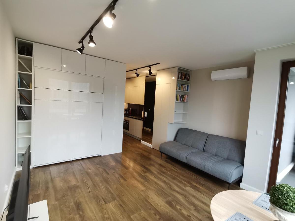 Apartamento Nowoczesny Apartament Z Widokiem Varsovia Exterior foto