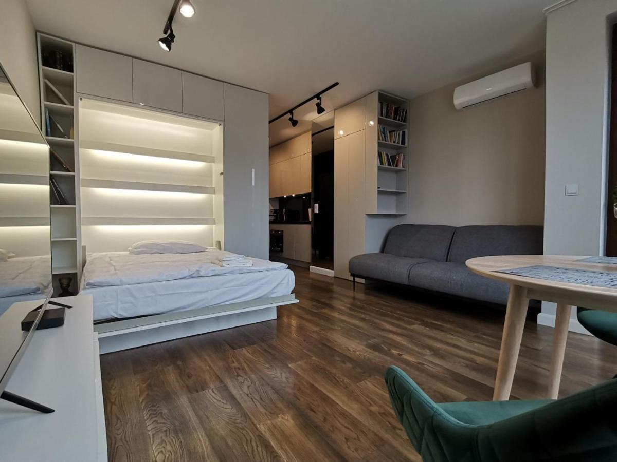 Apartamento Nowoczesny Apartament Z Widokiem Varsovia Exterior foto