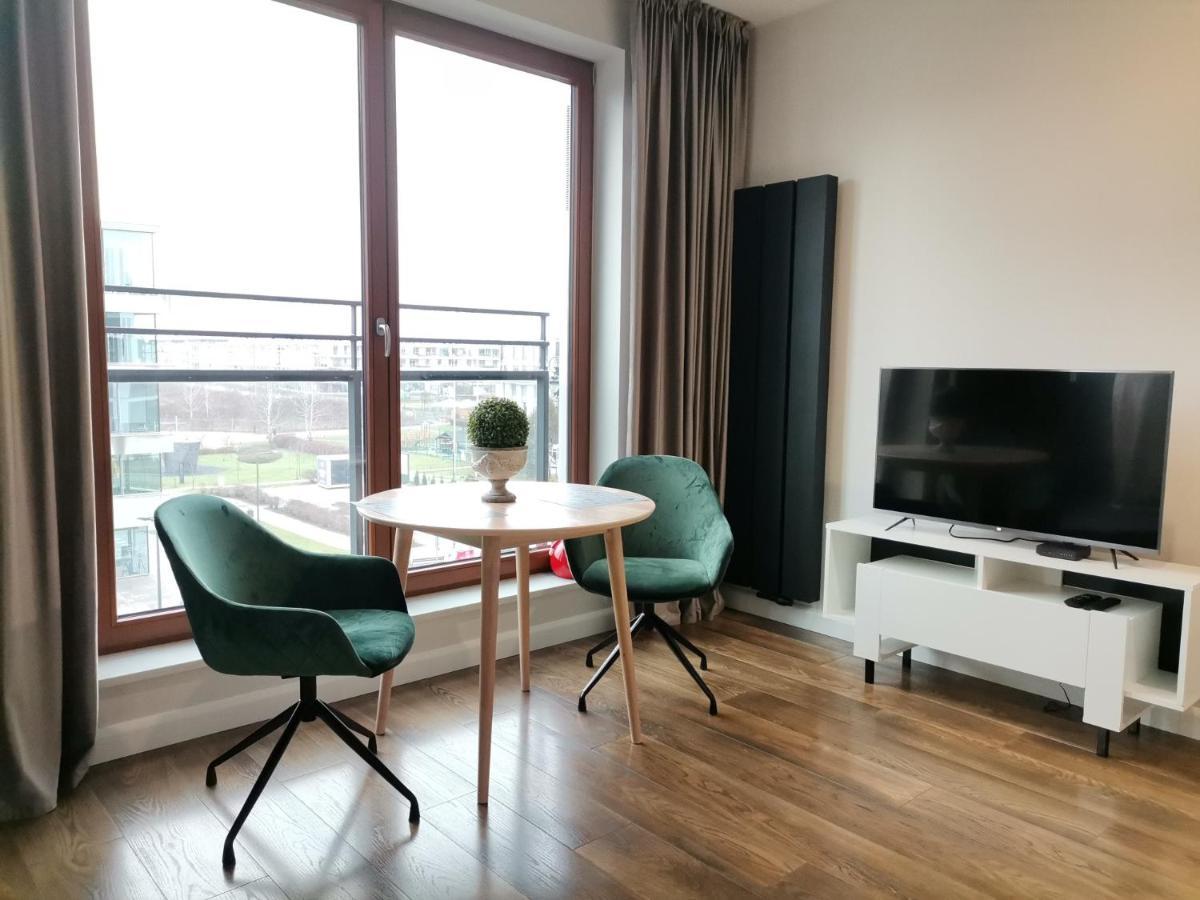 Apartamento Nowoczesny Apartament Z Widokiem Varsovia Exterior foto
